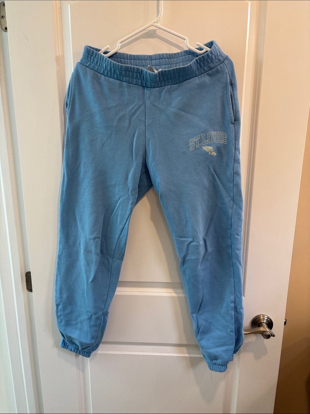 Ardene Light Blue Track Joggers